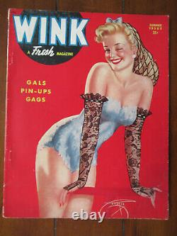 Wink Magazine Volume 1 Numéro 1 1944 Premier Numéro Rare