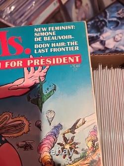 Wonder Woman Pour Présidente Ms. Magazine Juillet 1972 Vol 1 No 1 Steinem Féminisme