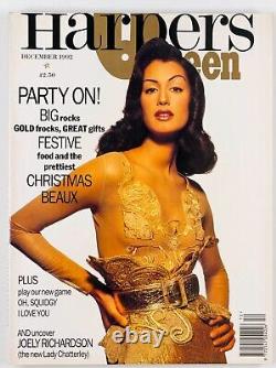 Yasmeen Ghauri LUCY FERRY Joely Richardson HARPERS & QUEEN décembre 1992 Freud